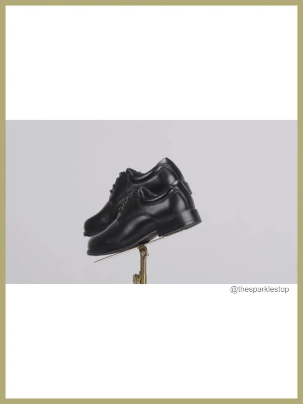 Boys' Oxford Lace-Up Dress Shoes Faux Leather Cushioned Low Top